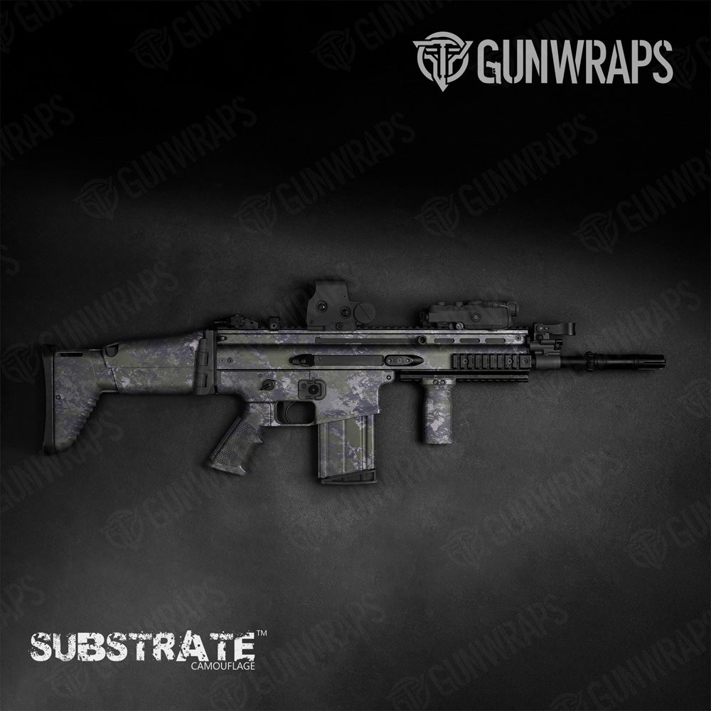 Tactical Substrate Submariner Camo Gun Skin Vinyl Wrap Film