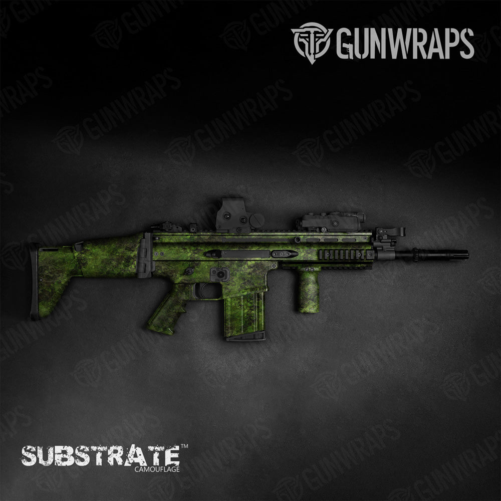 Tactical Substrate Subtropic Camo Gun Skin Vinyl Wrap Film