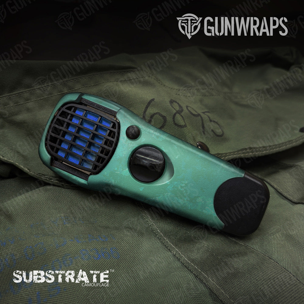 Thermacell Substrate Saltwater Camo Gear Skin Vinyl Wrap Film