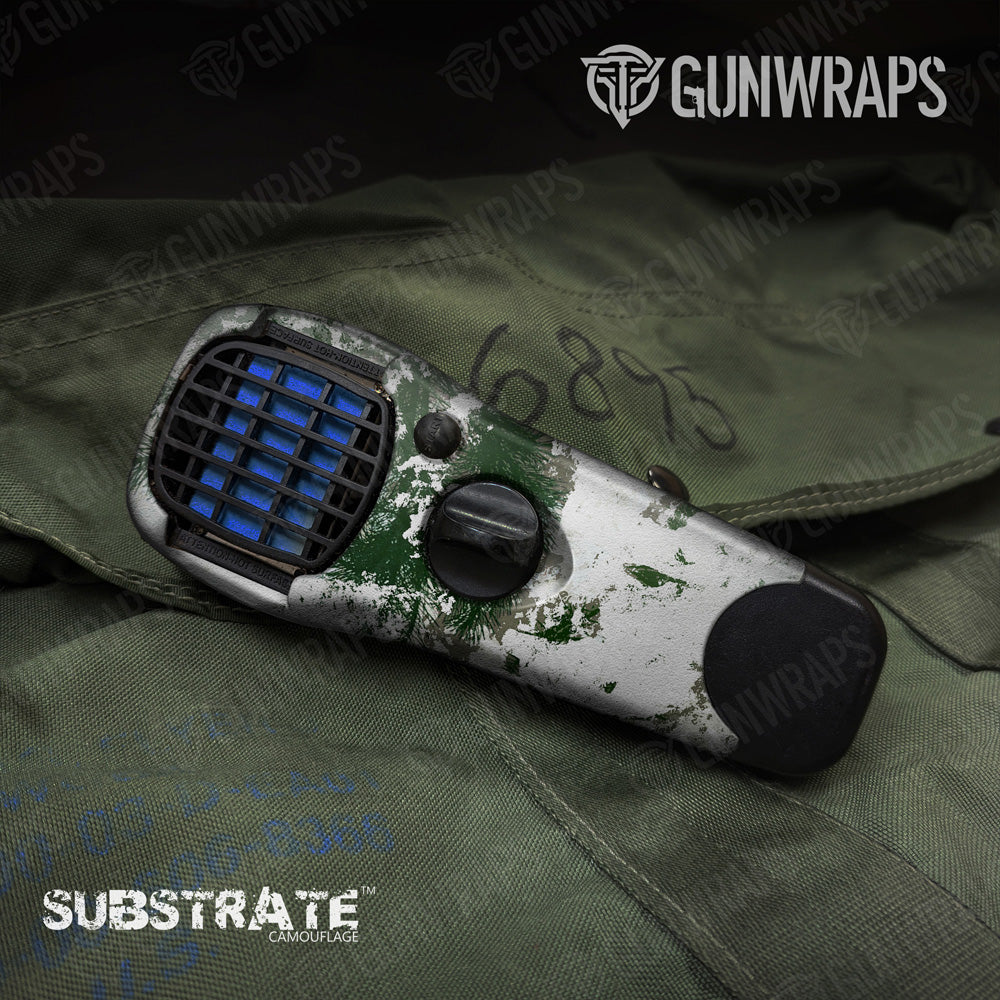 Thermacell Substrate Snow Spruce Camo Gear Skin Vinyl Wrap Film