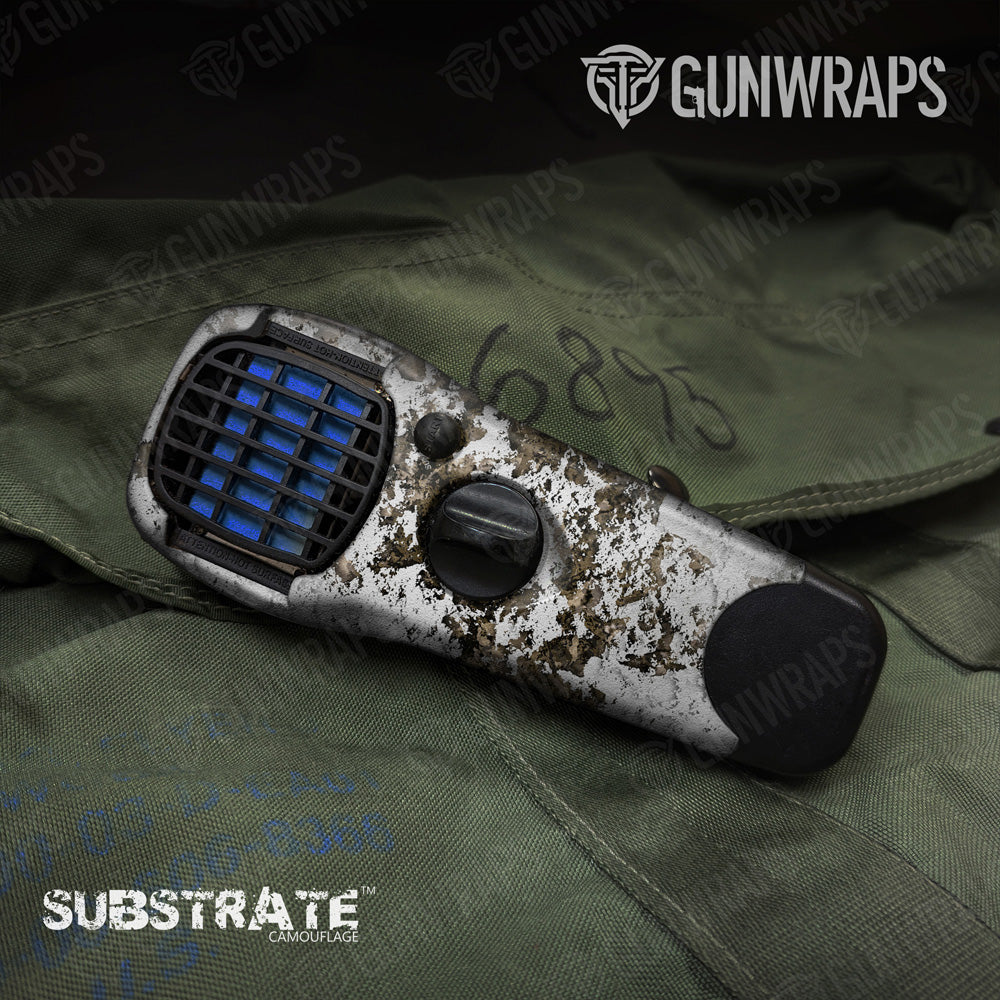 Thermacell Substrate Snowfall Camo Gear Skin Vinyl Wrap Film