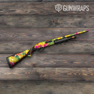 Tie Dye Flower Child Shotgun Gun Skin Vinyl Wrap