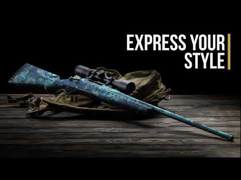 Rifle Veil Stoke Flat Camo Gun Skin Vinyl Wrap