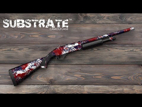 Shotgun Substrate Skyline Stalker Camo Gun Skin Vinyl Wrap Film