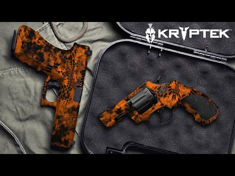 Handgun Kryptek Obskura Glacier Camo Gun Skin Vinyl Wrap