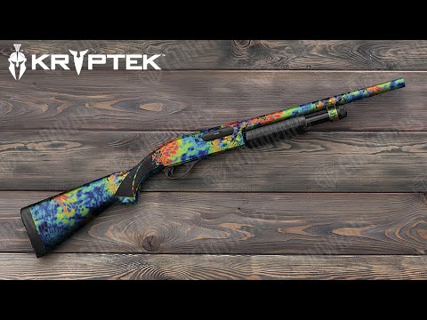 Shotgun Kryptek Obskura Oceanus Camo Gun Skin Vinyl Wrap