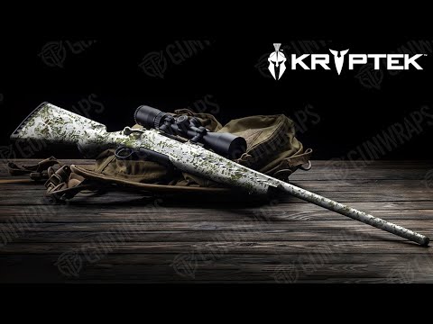 Rifle Kryptek Obskura Nox Camo Gun Skin Vinyl Wrap